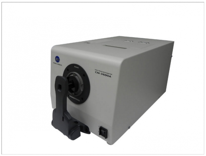 Minolta D / 8 SCI / SCE CM-3600A Portabel Warna Chroma Meter Spectrophotometer untuk pemantulan & transmisi
