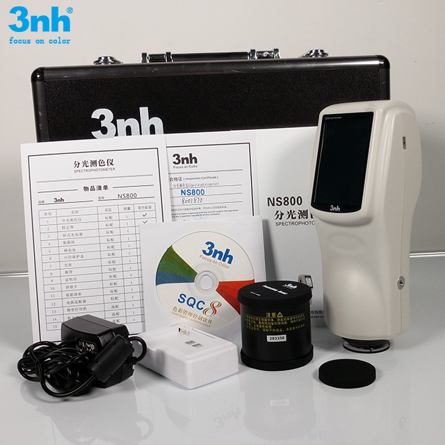 3nh ns800 45/0 metode spektrofotometer warna dengan perangkat lunak PC