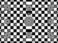 Chessboard Distortion Camera Resolution Test Chart Custom Size For Imaging Tests