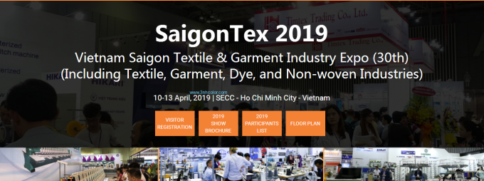 Pameran Industri Tekstil & Garmen Vietnam (30) SaigonTex 2019