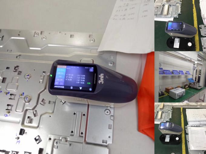 3nh YS3060 spektrofotometer portabel untuk memeriksa perbedaan warna untuk kotak mesin komputer dan plat aluminium