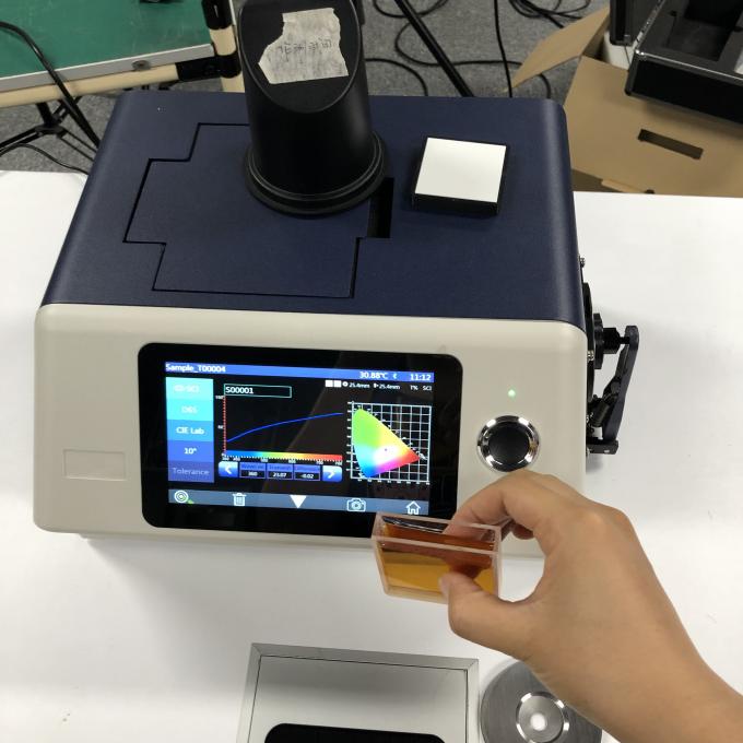3nh YS6060 benchtop spectrophotometer dengan perangkat lunak PC untuk Transmisi dan pemantulan dan Kabut dari kaca berwarna